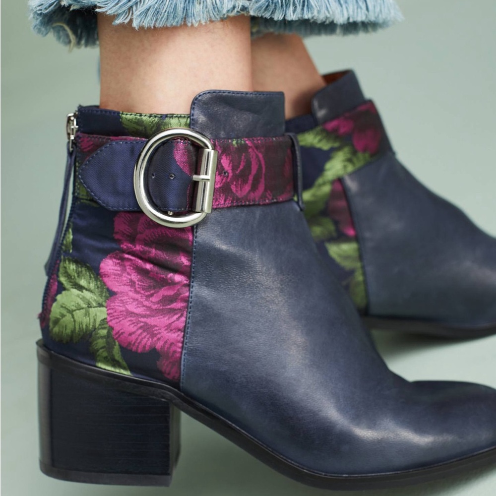 Jeffrey Campbell Regan Floral Boots - Picture 2 of 8